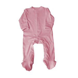 Tricoté bébé vêtements de nuit manches longues 100% coton blanc bébé garçon filles barboteuses mitaines body pyjama bébé pieds pyjamas - Product Image 5