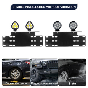 Đảm Bảo Chất Lượng New <span class=keywords><strong>LED</strong></span> Ánh Sáng Khung Tấm Giấy Phép Chủ Cho Xe Ô Tô Và Xe Tải Với <span class=keywords><strong>LED</strong></span> Thanh Giấy Phép Tấm Khung - Product Image 3