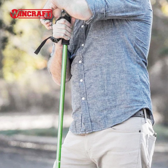 Multipurpose Telescopic Shooting Monopod Walking Stick for Outdoor Walking Hiking Hunting Photography Monopod Walking Stick