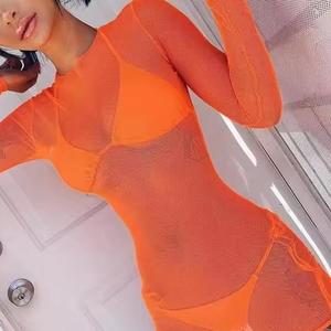 <span class=keywords><strong>Maillot</strong></span> <span class=keywords><strong>de</strong></span> <span class=keywords><strong>Bain</strong></span> <span class=keywords><strong>Femme</strong></span> Taille S-XL, Robe <span class=keywords><strong>de</strong></span> Plage d'Été, <span class=keywords><strong>Maillot</strong></span> <span class=keywords><strong>de</strong></span> <span class=keywords><strong>Bain</strong></span> Transparent en Maille, Cache-<span class=keywords><strong>Maillot</strong></span> - Product Image 3