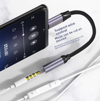 Adaptador de Audio tipo C de 3,5mm, convertidor de USB-C, cable de conexión de auriculares de decodificación Digital DAC para teléfono móvil, portátil, nueva condición
