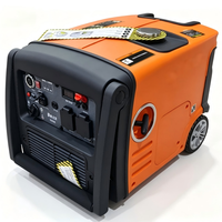 4,0KW/4,5KW Hochleistungs-Tragbarer Zylinder-Benzingenerator Manueller/Elektrischer/Fernstart 50/60HZ