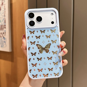 Cover Lusso Diamantata con Glitter <span class=keywords><strong>Oro</strong></span> a Farfalla per <span class=keywords><strong>iPhone</strong></span> 17 <span class=keywords><strong>Pro</strong></span> <span class=keywords><strong>Max</strong></span> 14 15 16 Plus e Samsung S26 Ultra - Product Image 5
