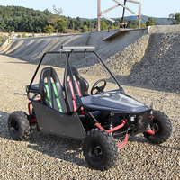 Buggy tout-terrain 200cc pour adultes, kart à pédales avec transmission par chaîne
