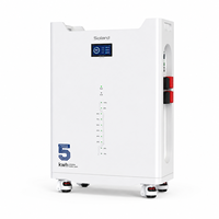 Système d'alimentation de secours 51V 100Ah pour petites maisons et appartements, 8000 cycles, hors réseau, batterie de stockage 5kWh