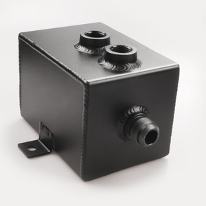 Réservoir de récupération d'huile respirant 2L en aluminium pour modification automobile avec filtre à air et récupération des gaz d'échappement pour la protection du moteur - Product Image 3