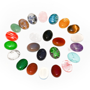 Bán buôn số lượng lớn pha lê đá hình bầu dục pha lê Thủ công mỹ nghệ cho chiếc nhẫn và Vòng cổ - Product Image 2