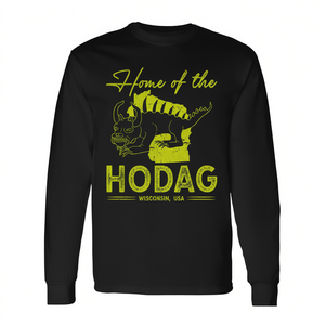 Maglietta a maniche lunghe Home Of The Hodag Wisconsin con design Cryptid Monster - Product Image 2