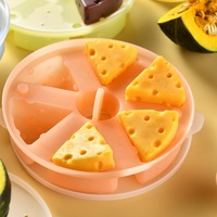 Moule de cuisson en silicone de qualité alimentaire réutilisable pour aliments complémentaires pour bébés, antiadhésif, congelable, avec couvercle, pour chocolat, vente en gros