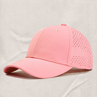 Gorra de Béisbol de 6 Paneles de PVC Impermeable, Transpirable y de Secado Rápido para Verano, con Logotipo Personalizado; Gorra para Mujer que Estiliza la Cara y Protege del Sol