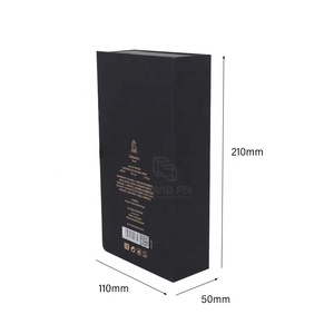 Tùy Chỉnh Lật Top Từ Khóa Cứng Nhắc Hộp Quà Tặng Với Ribbon & Chèn Cho Sang Trọng Nhẹ Hơn Sóng Giấy Bao Bì Hộp Vận Chuyển - Product Image 5