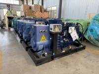 Groupe électrogène diesel marin SCDC100JW 100 kW alimenté par un groupe électrogène marin SCDC WP6CD132E201 pour bateaux de pêche et ferries de passagers