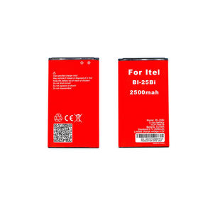 Produsen Profesional Baterai Li-ion Ponsel 1800mah 2500mah untuk Itel BL-25bi - Product Image 1