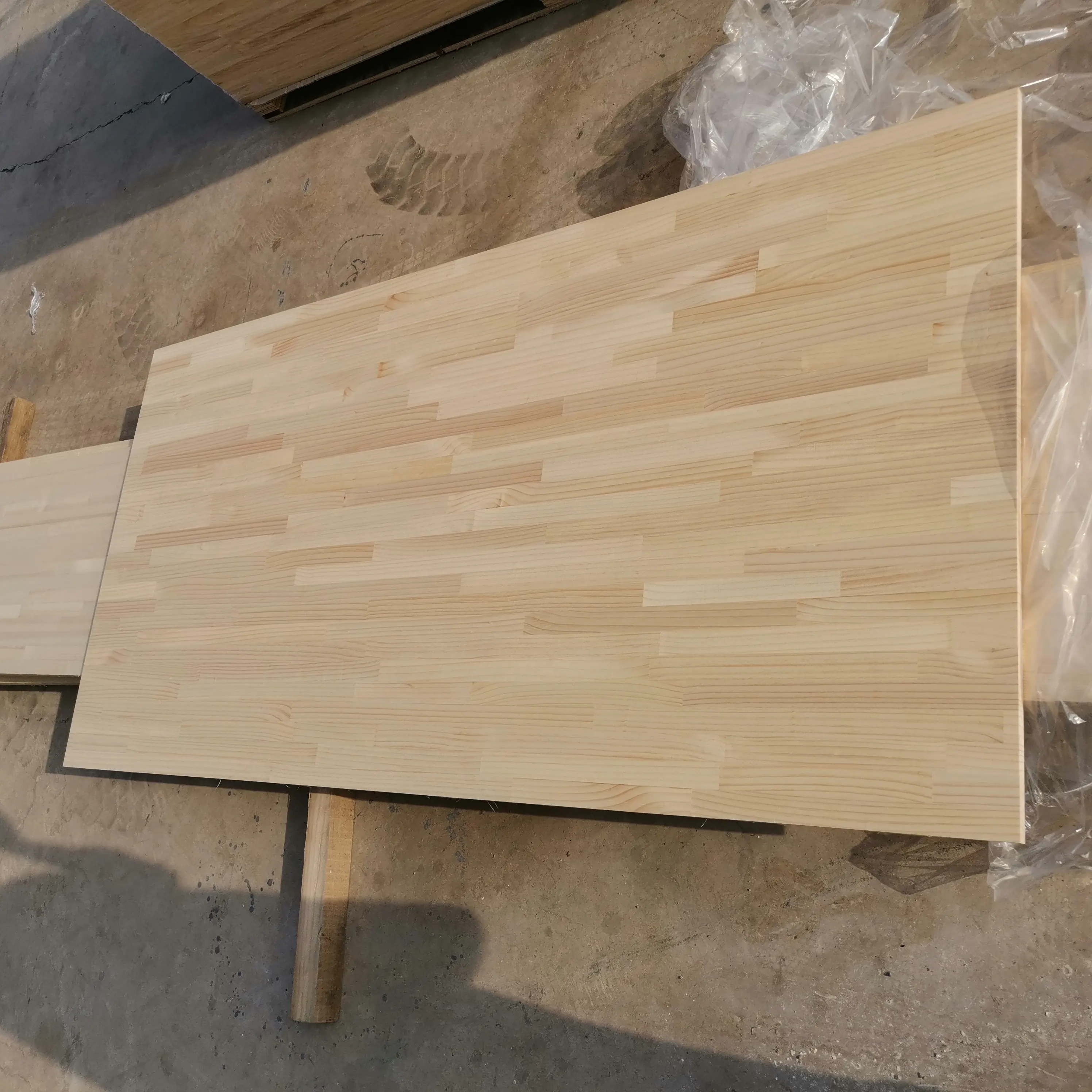Factory custom Pine Poplar Bed Slats Wood Poplar Lumber Sawn Timber for architecture
