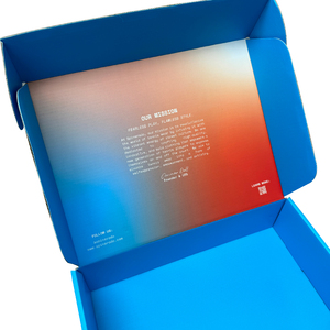 Biểu Tượng Tùy Chỉnh Gấp Tấm Ban Tái Chế Holographic Giấy Đóng Gói Gửi Thư Hộp Cho Doanh Nghiệp Nhỏ Giày & Quần Áo - Product Image 5