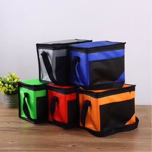 Lager Capacity Foldable Insulated Lunch Bag Custom Reusable Outdoor Waterproof Insulated Thermal Cooler Bags with Zipper - Product Image 2