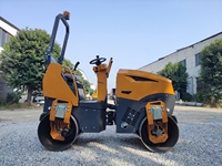 Compacteur Machine Usine Double Tambour Rouleau De Route 1ton-1.3 Ton Vibratoire Mini Compacteur Rouleau D'asphalte