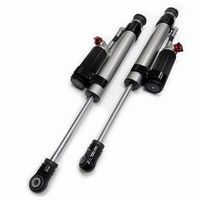 Kit de rehausse de 4 pouces, amortisseur avant et arrière à tube unique de 2,5 pouces de diamètre, suspension tout-terrain haute performance noire