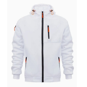 <span class=keywords><strong>Sudadera</strong></span> con capucha deportiva para <span class=keywords><strong>hombre</strong></span> con cremallera, tallas grandes, logotipo personalizado, atlética, duradera, con mangas con cremallera - Product Image 5