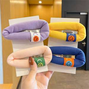 Pinza de pelo grande <span class=keywords><strong>para</strong></span> hombre y mujer de ciervo blanco, pinza Bb de esponja de burbujas del mismo estilo <span class=keywords><strong>para</strong></span> horquilla <span class=keywords><strong>para</strong></span> niños, flequillo lateral de aleación - Product Image 1