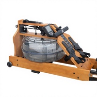 Máquina de Remo de Madera Inteligente y Silenciosa para Ejercicios Aeróbicos en Interiores, Multi-Escena, 38 kg de Peso, 150 kg de Capacidad Máxima de Usuario