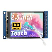 Écran tactile TFT IPS LCD de 2,4, 2,8 et 3,2 pouces, résolution 320*240, module LCD MCU 8/16 bits