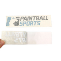 Autocollant en vinyle découpé sur mesure multicolore avec logo et lettres, graphique pour pare-brise de voiture, bateau, ou fenêtre automobile