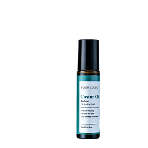 Sérum roll-on à l'huile de ricin pour la croissance des cheveux, traitement anti-chute, soin nourrissant du cuir chevelu, produits capillaires, huile de croissance capillaire - Product Image 1