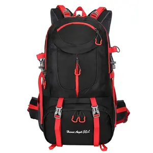 กระเป๋าเป้สะพายหลังเดินป่า Daypack สําหรับการเดินทางกลางแจ้งขนาด 50 ลิตรที่ดีที่สุดกระเป๋าเป้สะพายหลังเดินป่ากันน้ําความจุขนาดใหญ่