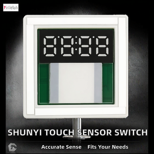 Interruptor Táctil de Espejo KETS WARM 12V 5A 60W con Control de Luz CCT de un Solo Color, Interruptor de Tiempo, Modelo FyFSY, Rango de Detección de 1-6mm, ABS - Product Image 2