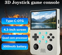 Console de jeu portable S Classic G30, écran HD 4,3 pouces, mini-console rétro, sortie TV, prise en charge OTG, joystick 3D, batterie 3000 mAh