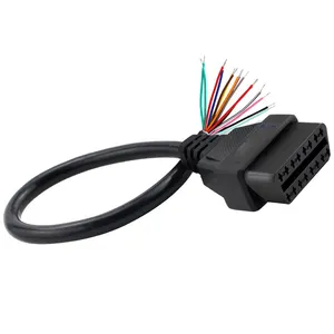 Odb2 Odb Ii Splitter Extension16 Pin Cable Male To Dual Female Adapter