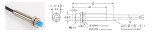 Capteur de proximité inductif M8, capteur métallique cylindrique, capteur de proximité 3 fils pour l'automatisation industrielle, interrupteur de proximité - Product Image 5