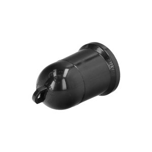 Portalampada E-27 a vite da 4 Ampere, nero. - Product Image 4