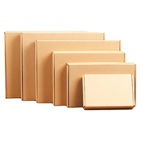 Boîte d'expédition en carton ondulé vide de taille personnalisée en relief pour l'emballage de perruque de parfum alimentaire