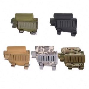 Échantillon Gratuit – Accessoire de Chasse Extérieur Personnalisé : Coussinet de Joue Réglable en Polyester avec Fermeture Éclair, Pochette Simple Portable pour Balles - Product Image 2