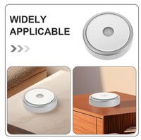 Support d'affichage rond personnalisé OEM avec base lumineuse LED multicolore, alimenté par USB, pour lampe en cristal et décoration artistique en verre 3D