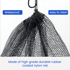 Panier de pêche pliable multifonctionnel en PVC enduit de caoutchouc pour utilisation en lac, rivière et ruisseau - Product Image 3