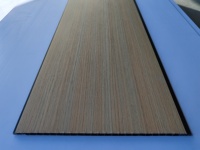 Panneau intérieur en PVC imitation bois 250x8x2950mm pour mur/plafond, directement de l'usine, assurance qualité britannique