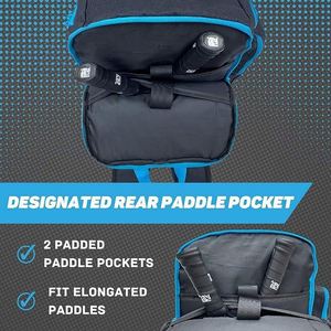 Muestra gratuita de mochila deportiva, bolsas personalizadas para palas de pickleball, bolsas para raquetas deportivas para viajar - Product Image 4