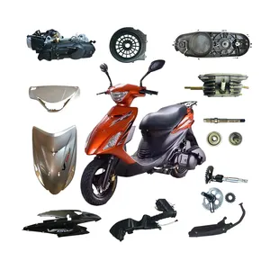 Tubo de escape de alta calidad para motocicleta, venta al por mayor, todo tipo de piezas baratas para scooter, motor original V150, gran oferta
