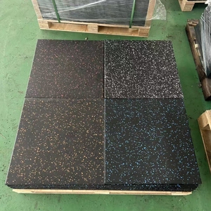 Alfombra de Goma EPDM Resistente al Desgaste para Gimnasio, Fabricada en Guangzhou, Baldosa de Goma Reciclada para Gimnasio, Alfombra de Gimnasio No Tóxica - Product Image 2
