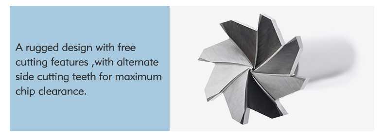 BFL CNC Machine Carbide End Mill Cutting Tools T-slot End Milling Cutter Customized CNC Tools