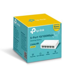 สวิตช์ตั้งโต๊ะ10/100Mbps 5X เร็ว LS1005พอร์ต5พอร์ต100สวิตช์เครือข่ายเมกะไบต์/วินาทีพร้อมฟังก์ชัน POE - Product Image 2