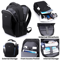 Mochila de Viaje Ligera y Duradera, Mochila Escolar con Múltiples Bolsillos para el Trabajo, Viajes Diarios, Hombres, Mujeres, Negocios, Portátil