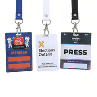 Badges événementiels, badges professionnels, cartes d'identité VIP, badges en plastique, badges d'accès VIP, cartes PVC pour le personnel d'événement