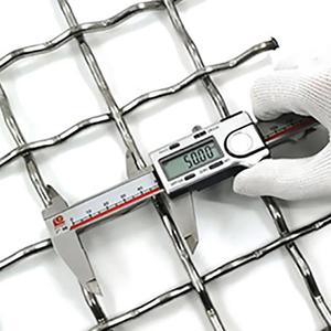Dây sóng tự làm sạch màn hình bền <span class=keywords><strong>crimped</strong></span> dây lưới - Product Image 6