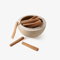 Diffuseur d'huiles essentielles en pierre de travertin jaune naturel Maxery, brûleur d'huiles essentielles, maison, bureau, ambiance relaxante unique