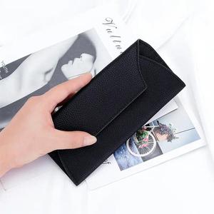 AndoBag <b>Long</b> Wallets for Women Genuine Cow Leather Togo Cowhide Phone Wallet Fashion Simple Ultra-thin Clutch <b>Purse</b> 6297 - Product Image 2