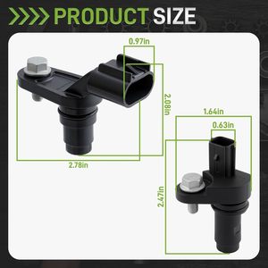 Capteur de position d'arbre à cames et de vilebrequin Carbbia 12577245 12588992 pour Buick Chevrolet Saturn L4 - Product Image 3